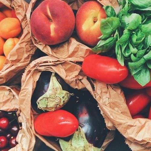 Image of various vegetables for the physiological needs of Maslow's Hierarchy of Needs Explained.