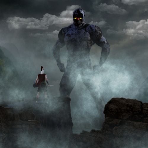 Image of a spartan for strength.