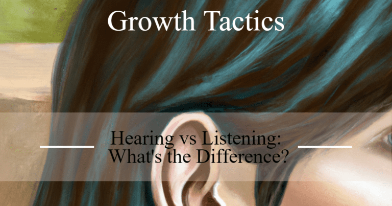 What is the Difference Between Hearing and Listening?