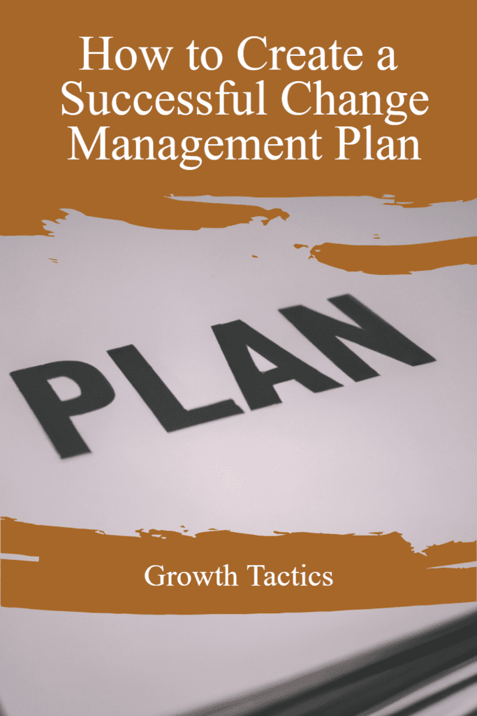 change management plan pin