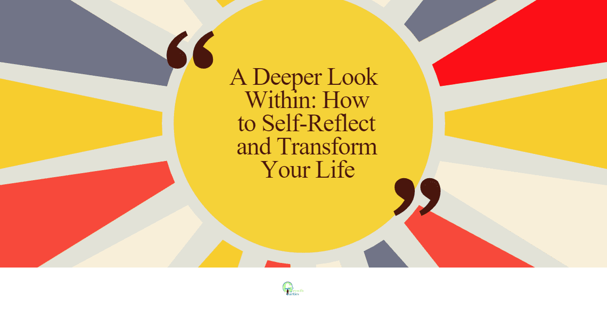 how to self-reflect