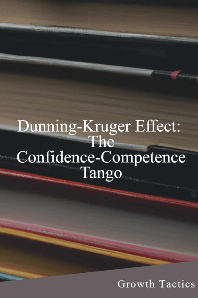 dunning kruger effect pin