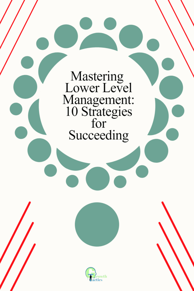 lower-level management pin