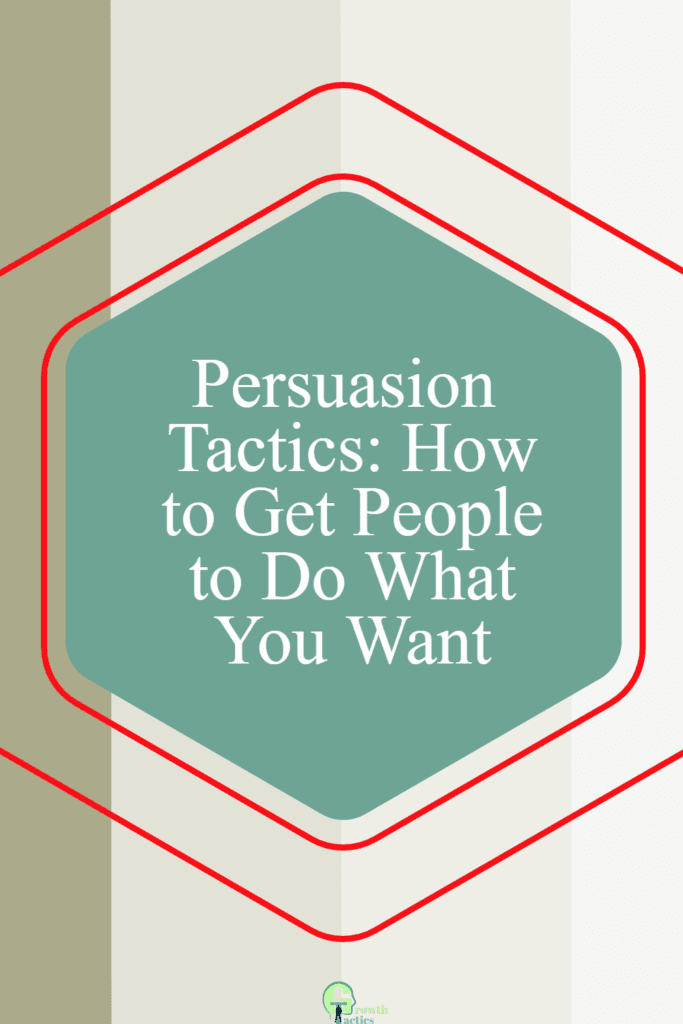 persuasion tactics pin