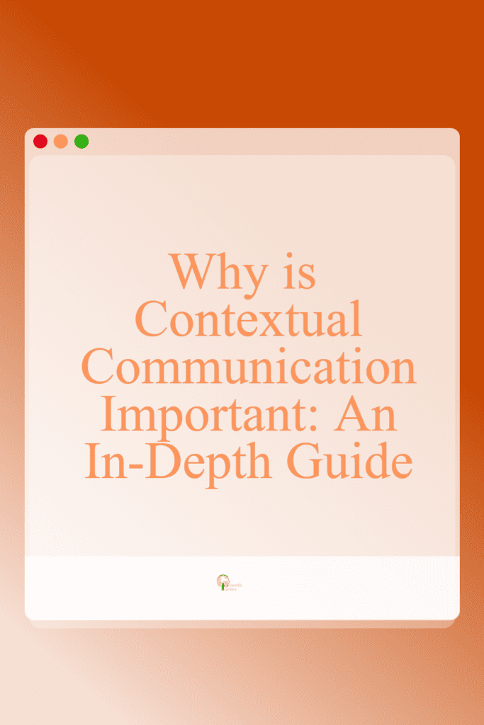 contextual communication pin
