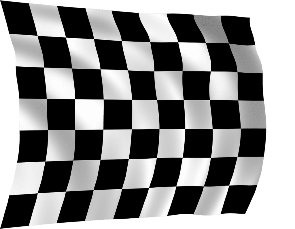 checkered flag, flag, checkered