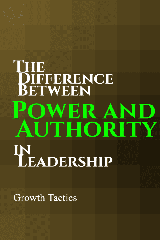 vThe Difference Between Power and Authority in Leadership