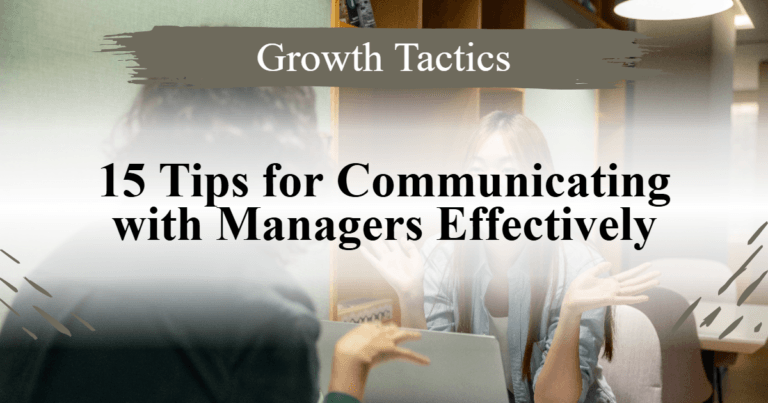15 Tips for Communicating with Managers Effectively featured image