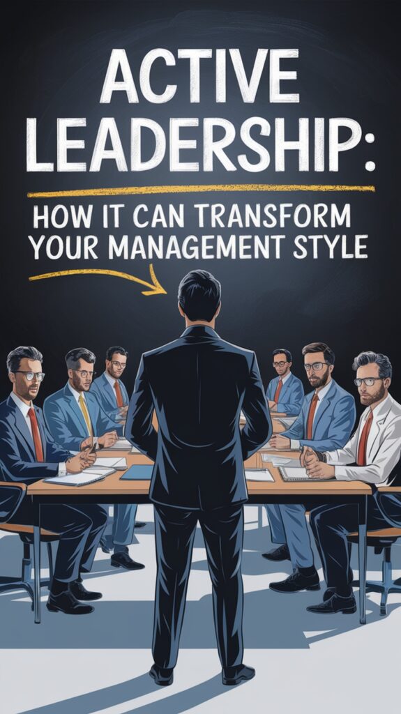 Active Leadership: How it Can Transform Your Management Style pin