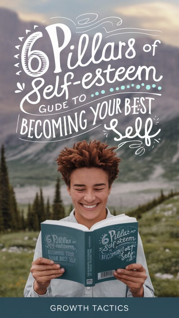 6 Pillars of Self-Esteem: A Guide to Becoming Your Best Self Pin